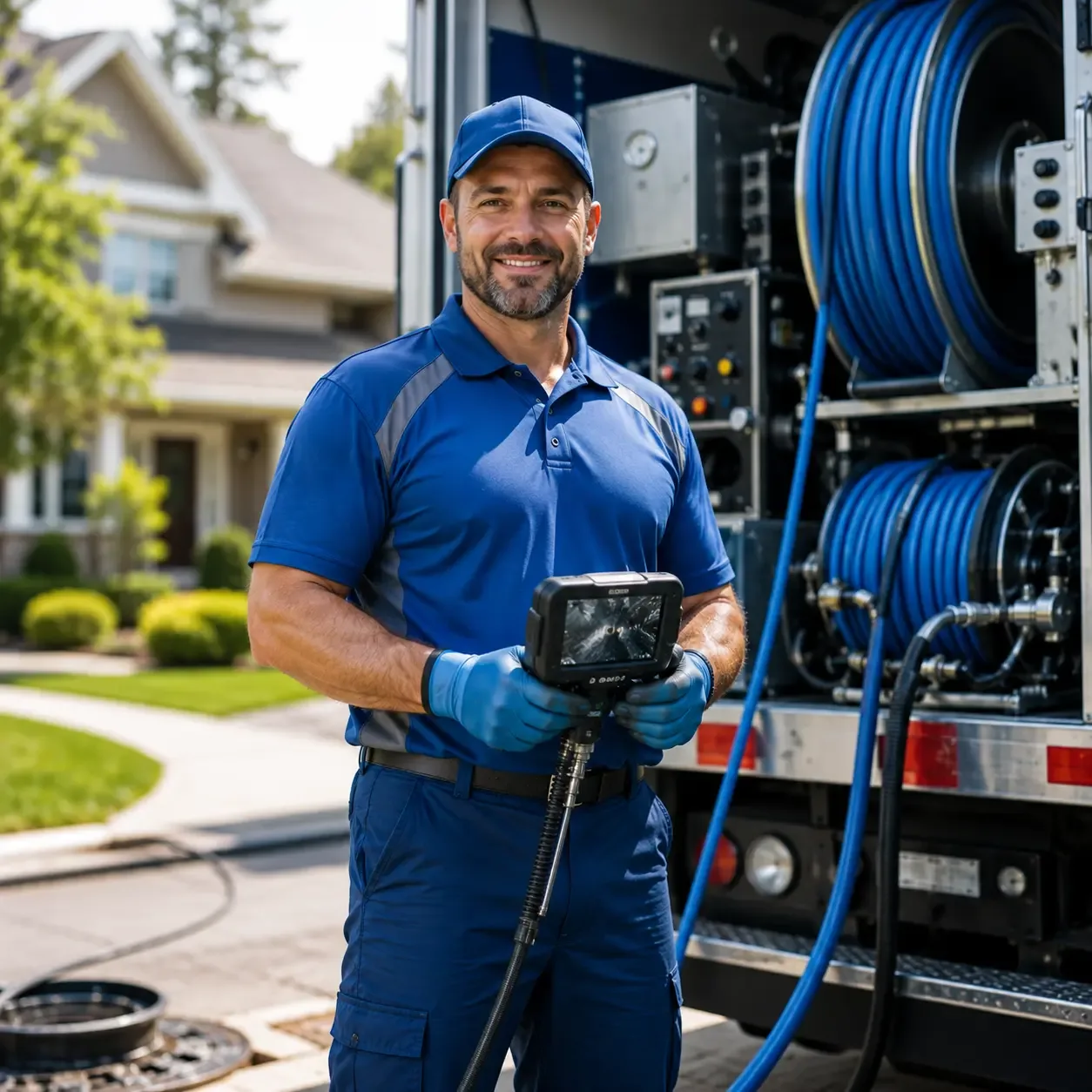 Local outdoor drain cleaning specialists in South Acworth, NH
